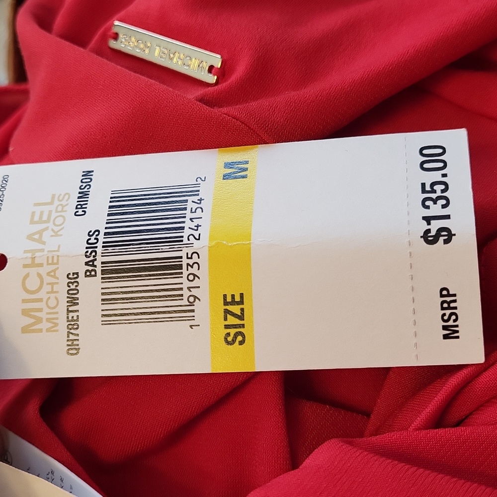 Michael Kors red tassel dress - Picture 3 of 3